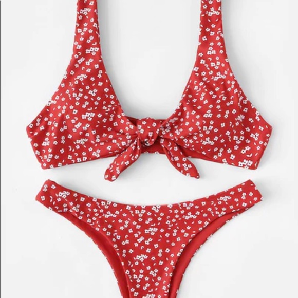 BIKINI TOP AND BOTTOM ( RED )*** - Picture 3 of 8